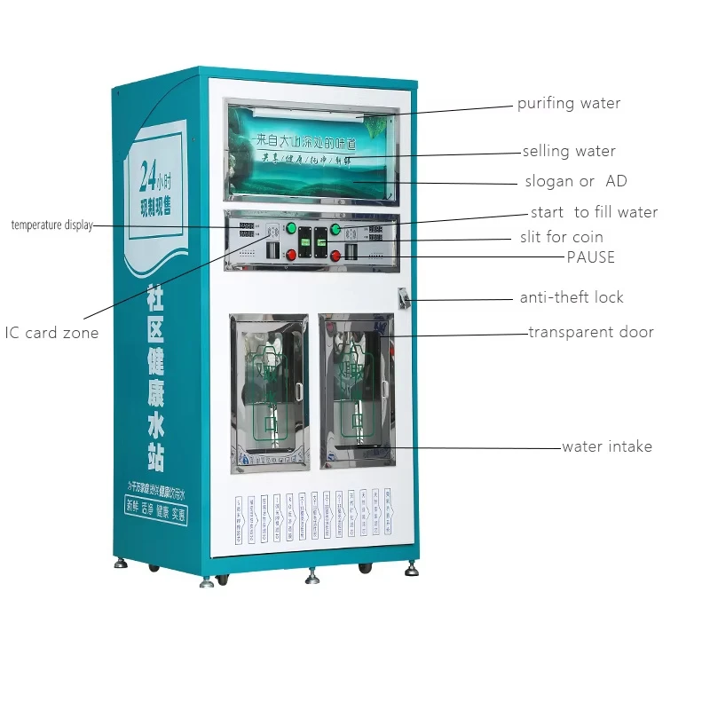Reverse Osmosis Purified Water Vending Machine Reverse Osmosis Purified Water Vending Machine